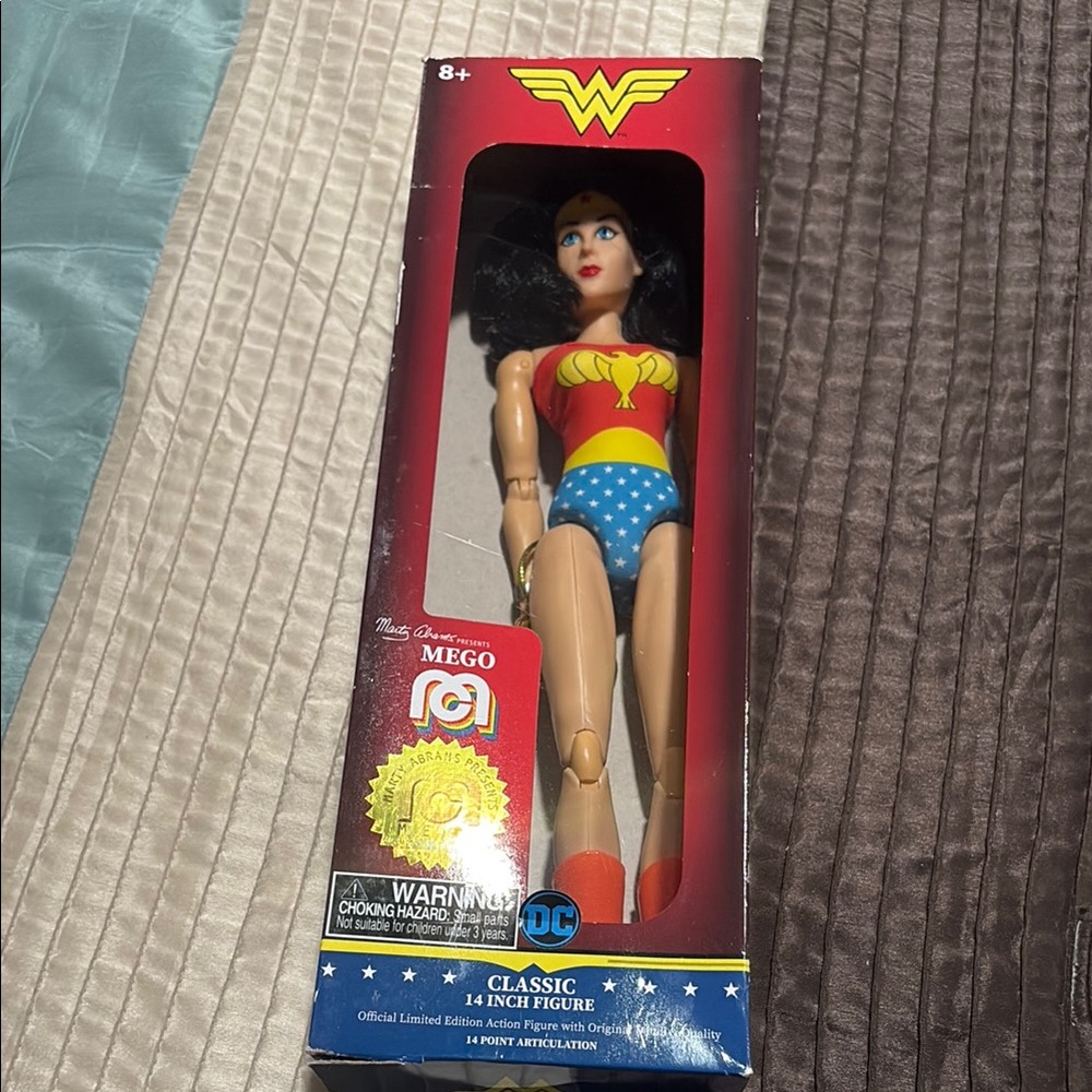 EGO Wonder Woman Action Figure - Red, Blue, Yellow